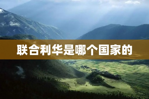 联合利华是哪个国家的