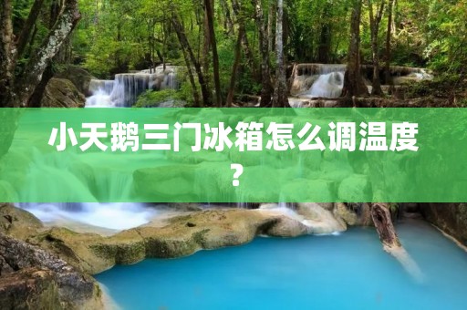 小天鹅三门冰箱怎么调温度? 小天鹅三门冰箱怎么调温度?