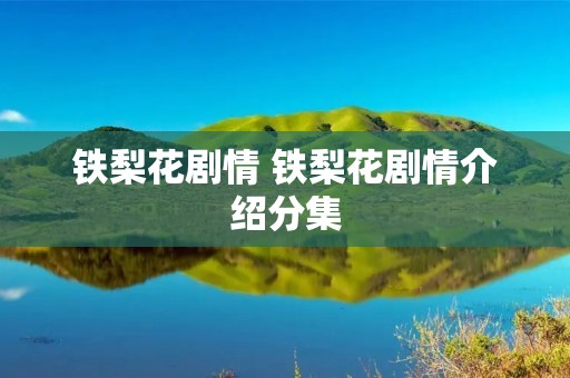 铁梨花剧情 铁梨花剧情介绍分集