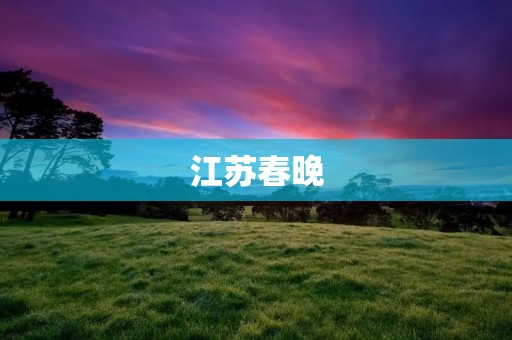 江苏春晚:华彩绽放的盛典 江苏春晚:华彩绽放的盛典