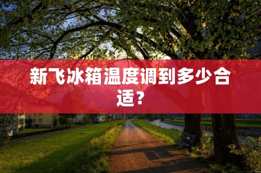 新飞冰箱温度调到多少合适？