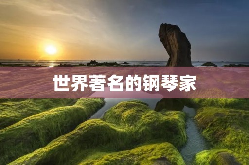 世界著名的钢琴家:音乐世界的巨星 世界著名的钢琴家:音乐世界的巨星