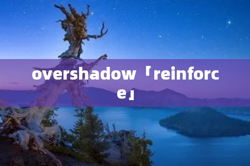 overshadow「reinforce」 overshadow「reinforce」