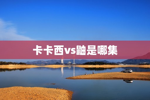 卡卡西vs鼬是哪集