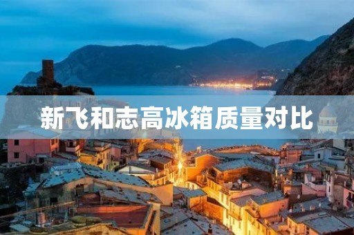 新飞和志高冰箱质量对比：谁更值得购买？