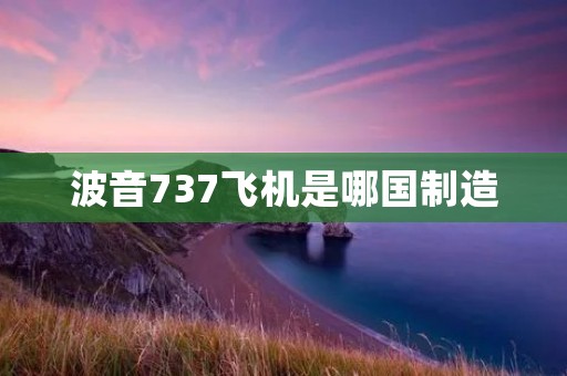 波音737飞机是哪国制造