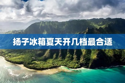 扬子冰箱夏天开几档最合适 扬子冰箱夏天开几档最合适