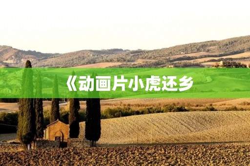 《动画片小虎还乡：一只小虎的归家之旅》