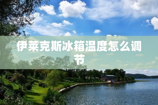 伊莱克斯冰箱温度怎么调节