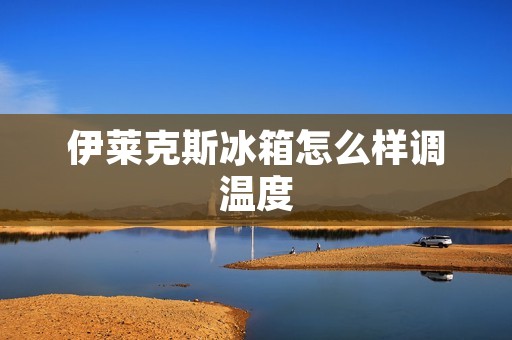 伊莱克斯冰箱怎么样调温度：详细解析与调节技巧
