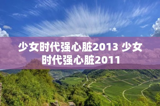 少女时代强心脏2013 少女时代强心脏2011