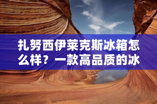 扎努西伊莱克斯冰箱怎么样?一款高品质的冰箱值得拥有 扎努西伊莱克斯冰箱怎么样?一款高品质的冰箱值得拥有