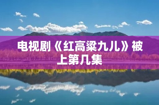 电视剧《红高粱九儿》被上第几集 电视剧《红高粱九儿》被上第几集