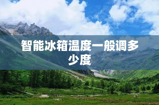 智能冰箱温度一般调多少度:让食物保鲜更科学合理 智能冰箱温度一般调多少度:让食物保鲜更科学合理