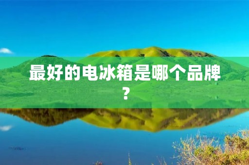 最好的电冰箱是哪个品牌？