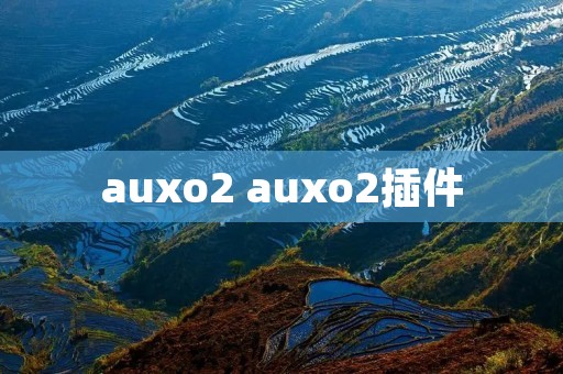 auxo2 auxo2插件