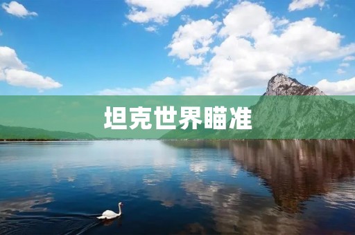 坦克世界瞄准:掌握技巧成为无敌射手 坦克世界瞄准:掌握技巧成为无敌射手