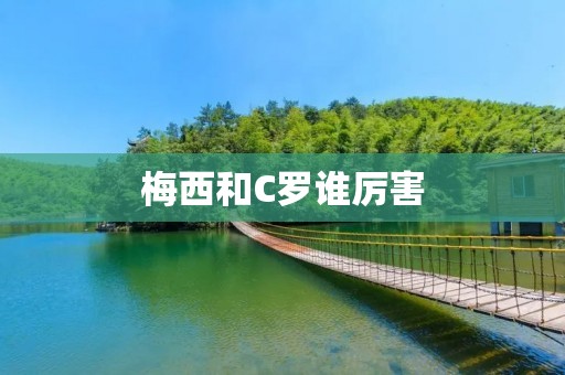 梅西和C罗谁厉害