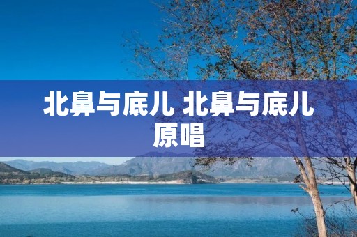 北鼻与底儿 北鼻与底儿原唱