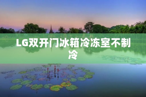 LG**门冰箱冷冻室不制冷:探究原因与解决方法 LG**门冰箱冷冻室不制冷:探究原因与解决方法
