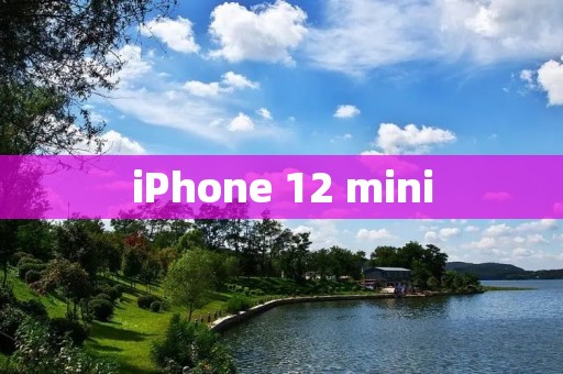 iPhone 12 mini：没有5G却依然出色的迷你机