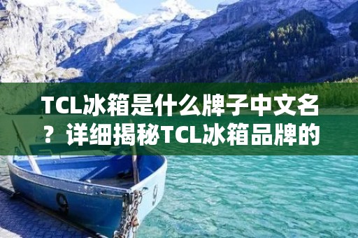 TCL冰箱是什么牌子中文名?详细揭秘TCL冰箱品牌的渊源和特点 TCL冰箱是什么牌子中文名?详细揭秘TCL冰箱品牌的渊源和特点