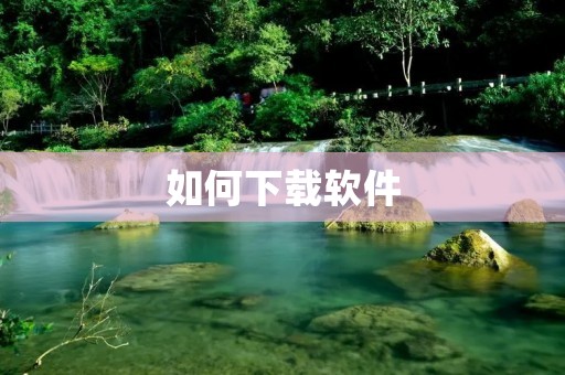 如何下载软件 如何下载软件