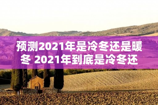 预测2021年是冷冬还是暖冬 2021年到底是冷冬还是暖冬 预测2021年是冷冬还是暖冬 2021年到底是冷冬还是暖冬