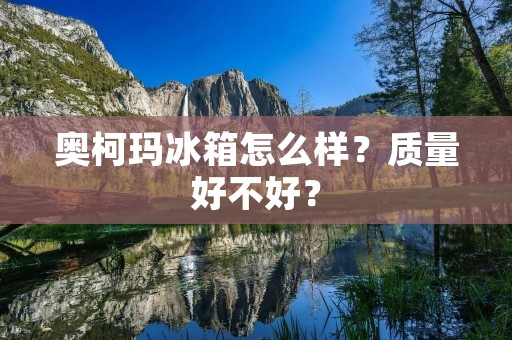 奥柯玛冰箱怎么样?质量好不好?