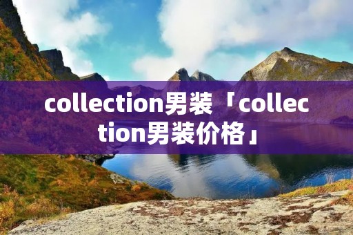 collection男装「collection男装价格」