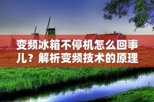 变频冰箱不停机怎么回事儿？解析变频技术的原理与作用