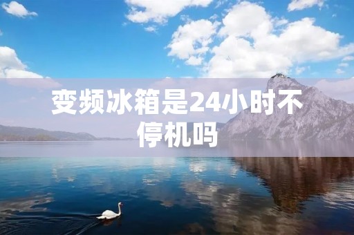 变频冰箱是24小时不停机吗