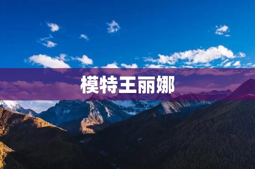 模特王丽娜：时尚界的新宠儿