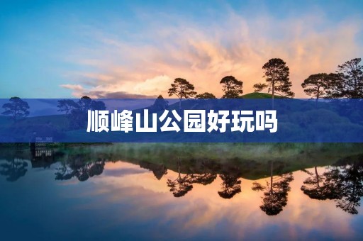 顺峰山公园好玩吗 顺峰山公园好玩吗