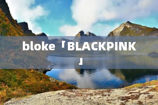 bloke「BLACKPINK」