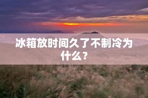 冰箱放时间久了不制冷为什么？