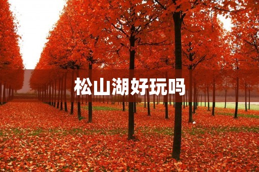 松山湖好玩吗