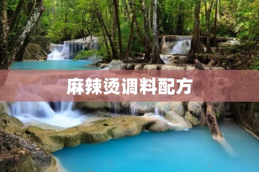 麻辣烫调料配方：自家制麻辣烫调料的秘诀