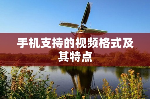 手机支持的视频格式及其特点 手机支持的视频格式及其特点