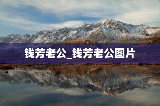 钱芳老公_钱芳老公图片