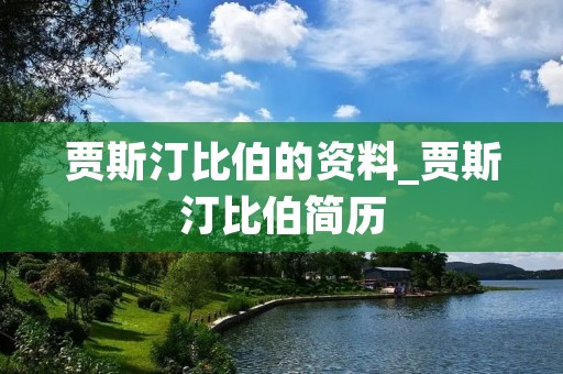 贾斯汀比伯的资料_贾斯汀比伯简历