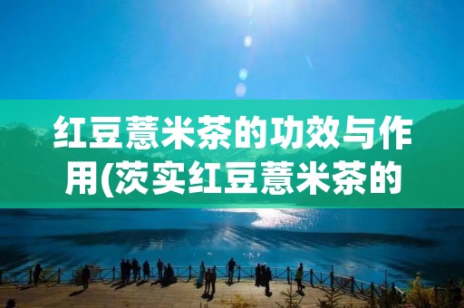 红豆薏米茶的功效与作用(茨实红豆薏米茶的功效与作用)
