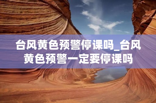 台风黄色预警停课吗_台风黄色预警一定要停课吗 台风黄色预警停课吗_台风黄色预警一定要停课吗