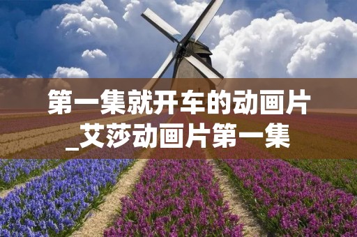 第一集就开车的动画片_艾莎动画片第一集