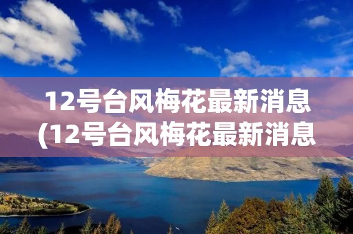 12号台风梅花最新消息(12号台风梅花最新消息2022级) 12号台风梅花最新消息(12号台风梅花最新消息2022级)
