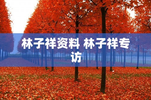林子祥资料 林子祥专访