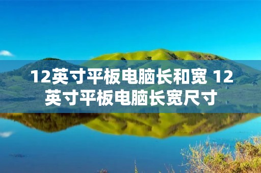 12英寸平板电脑长和宽 12英寸平板电脑长宽尺寸