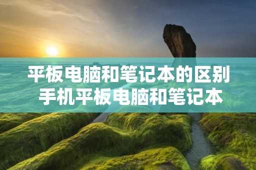 平板电脑和笔记本的区别 手机平板电脑和笔记本的区别