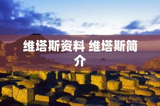 维塔斯资料 维塔斯简介