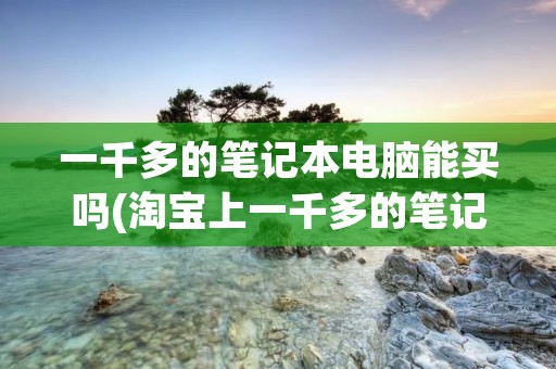一千多的笔记本电脑能买吗(淘宝上一千多的笔记本电脑能买吗)